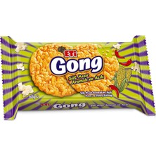 TeknoKapsül Eti Gong Süt Mısır Aromalı ve Acılı Pirinç Patlağı 68 G x 16 Adet