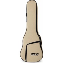 Solid Case Lux Akustik Gitar Gigbag (Bej Mavi)