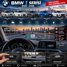 Bowie Bmw 1 Serisi 2002-2026 Modeller Için Head Up Display Hayalet Gösterge Ekranı Ön Cam Hız Göstergesi