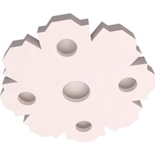 Motifpiyer Hazır Spotlu Tavan Paneli Matrix Serisi-Modern LED Uyumlu Tavan Göbeği/Vira