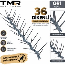 Can Power Plastik Gri Kuşkonmaz Diken 5'li Paket 2,5 Metre