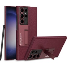 Sionel Galaxy S24 Ultra Kılıf Snel Kıpta Standlı Kılıf
