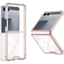Ardemix Galaxy Z Flip 7 Kılıf Admx Full Camlı Kıpta Kılıf