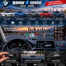 Bowie Bmw 4 serisi 2013-2026 modeller için head up display hayalet gösterge ekranı ön cam hız göstergesi