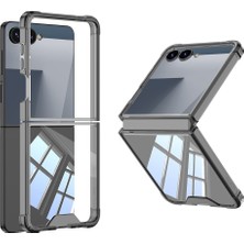 Ardemix Galaxy Z Flip 7 Kılıf Admx Full Camlı Kıpta Kılıf