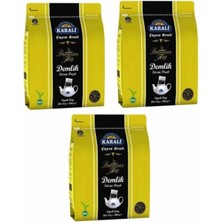 TeknoKapsül Karali Premium Demlik Poşet Siyah Çay 25'li 3 Adet