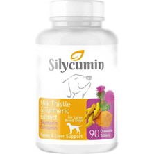 Bio PetActive Biopetactive Silycumin 90TABLET Kedi ve Küçük Irk Köpekler Için Zerdaçal ve Devedikeni Tableti 135GR