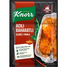 TeknoKapsül Knorr Çeşni Acılı Baharatlı Çeşnile Fırınla 31 G