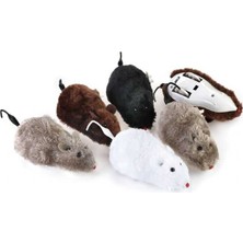 Nunbell Kedi Oyuncağı Kurmalı  Peluş  Fare Tavşan 12CM