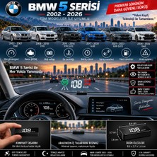 Bowie Bmw 5 Serisi 2002-2026 Modeller Için Head Up Display Hayalet Gösterge Ekranı Ön Cam Hız Göstergesi