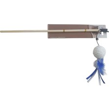 Catia Eastland Zilli ve Tüylü  Kedi Oltası 40 cm