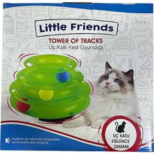 Little Friends Üç Katlı Toplu Kedi Oyuncağı