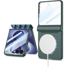 Systemcom Galaxy Z Flip 8 Kılıf M-Safe Şarj Özellikli Sys Kıpta Kpt-04 Sert Pc Kılıf