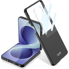 Mobilefix Galaxy Z Flip 8 Kılıf Mbfx Sert Kıpta Kılıf