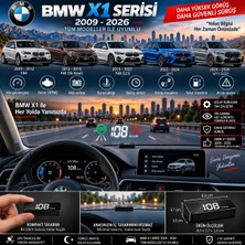 Bowie Bmw X1 serisi 2009-2026 modeller için head up display hayalet gösterge ekranı ön cam hız göstergesi