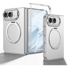 Ardemix iPhone Duo Kılıf M-Safe Şarj Özellikli Admx Kıpta Yüzüklü Kamera Korumalı Kılıf