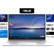 Asus Zenbook 14 OLED UX3405C Ultra 9 285H(YAPAY Zeka Destekli)32 GB 1 Tb SSD Arc 140T 14"W11 Home Notebook Prestij