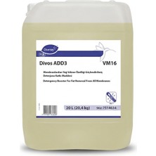 Diversey Divos Add3 VM16 Membranlar Için Yağ Sökücü Deterjan Katkı Maddesi 20 L