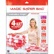 Magic Saver Bag 5 Li Bagaj Seti