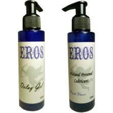 Süper Eros 125ML Şeftali Aromalı 125ML Dlay Jel Erkeklere Özel Set