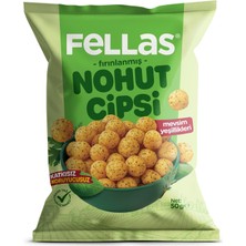 TeknoKapsül Fellas Nohut Cipsi - Mevsim Yeşillikleri (50 G)