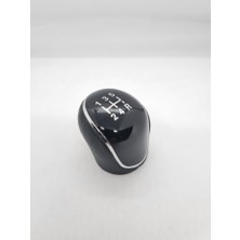 Keyron Linea- Punto- Doblo Deri Vites Topuzu 5 Ileri Mandallı Tip Siyah Şema