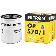 Filtron Opel Astra F 1.4 1997-1999 Fıltron Yağ Filtresi OP570 (C14NZ-X14NZ)