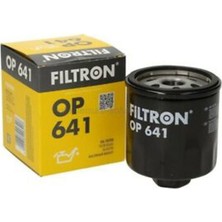 Filtron Seat Cordoba 1.4 2002-2009 Fıltron Yağ Filtresi OP641 (Bby-Bbz-Bky-Bxw)