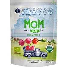TeknoKapsül Og Mom Meyve Aromalı Organik Lolipop Koli, 12'li
