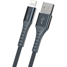 Polosmart PSM25 Lightning LED Aydınlatmalı Şarj ve Data Kablosu