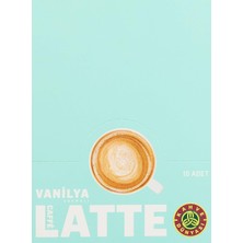 TeknoKapsül Kahve Dünyası Özel Seri Sıcak Vanilyalı Aromalı Caffe Latte, 10'lu