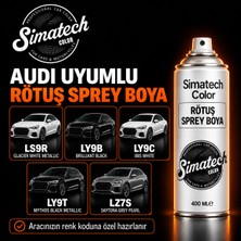 Simatechcolor Audi LY9B Brıllıant Black Uyumlu 400 ml Sprey Boya