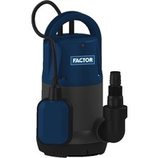 Factor CS550P-N 550W Plastik Gövdeli Temiz Su Drenaj Pompası