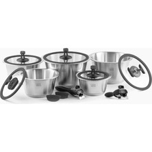 Leggno Cookvision 1058SET14 14 Parça Tencere Seti