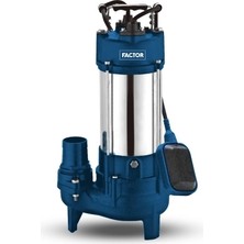 Factor WVSDV550F 550W Döküm Gövdeli Kirli Su Pompası