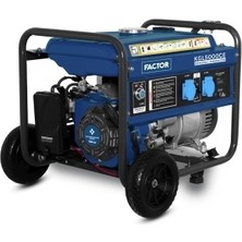 Factor KGL5000CE 3.5kva Benzinli Ipli - Marşlı Monofaze Jeneratör