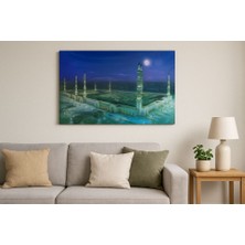 Hobilinka Mescid-I Nebevi Duvar Tablosu Resmi - Islami Hediye Seçeneği 40X60 cm