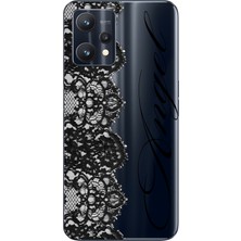 LOTUS GOLD Realme 9 Pro 5g Uyumlu Angel Desenli Şeffaf Telefon Kılıfı