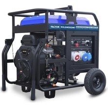 Factor KGL24000MT 21KVA Benzinli Ipli - Marşlı Dual Jeneratör