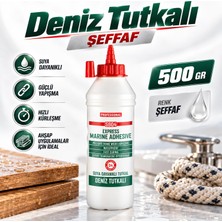 Nzb Deniz Tutkalı Şeffaf Renk 500 gr Güçlü Tutunma Ahşap Mobilya Marangozluk Tamir Hobi Yapıştırıcısı