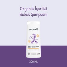 Ecowell Bebek Saç & Vücut Şampuanı, Organik İçerikli & Vegan