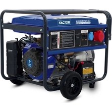 Factor KGL8000CE3 7.5kva Benzinli Ipli - Marşlı Trifaze Jeneratör