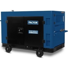 Factor KDK12SC3 11.0kva Dizel Kabinli Marşlı Trifaze Jeneratör