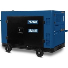 Factor KDK12SC 11.0kva Dizel Kabinli Marşlı Monofaze Jeneratör