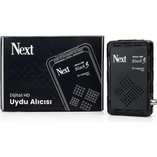 Next Minix Hd Black 3 Full Hd Uydu Alıcısı +Wifi Desteli + 2 Yıl iptv Hediyeli