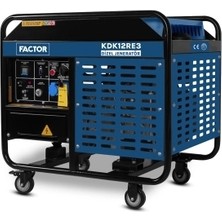 Factor KDK12RE3 12.0kva Dizel Marşlı Trifaze Jeneratör