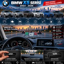 Bowie Bmw X5 Serisi 2003-2026 Modeller Için Head Up Display Hayalet Gösterge Ekranı Ön Cam Hız Göstergesi