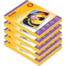 Kodak 230 g/m2 15 x 21 cm Parlak (100x5) 500'lü Inkjet Fotoğraf Kağıdı
