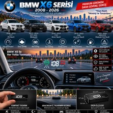 Bowie Bmw X6 Serisi 2008-2026 Modeller Için Head Up Display Hayalet Gösterge Ekranı Ön Cam Hız Göstergesi