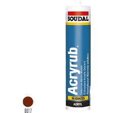 Soudal Acryrub Silikonize  Mastik Altınmeşe 500 gr 417562 10 Adet